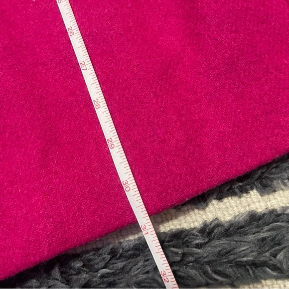 J. Crew Factory Wool Village Coat Barbie Pink Zip Up Jacket Plus Size 20 - Picture 10 of 10